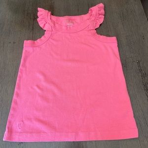 Lilly Pulitzer pink tank top girls size 8-10
